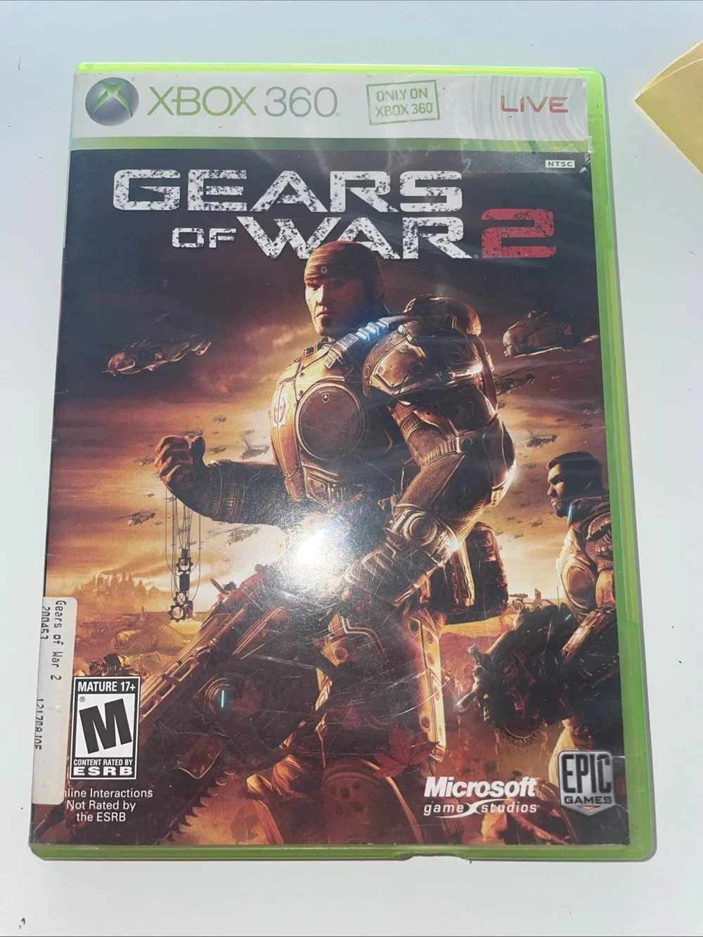 Gears of War 2 Xbox 360 - Complete CIB With Manual